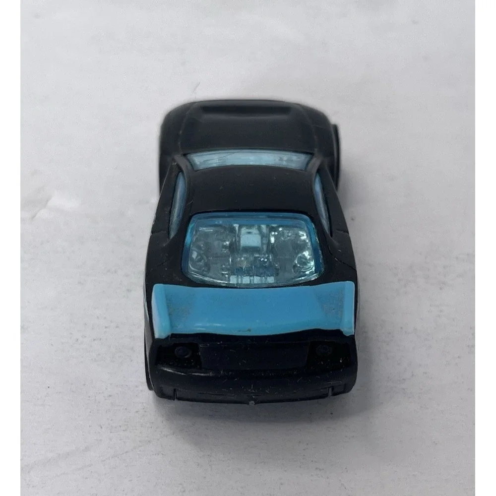 Hot Wheels Power Rage Hammer & Hoop Stunt 2008 1/64 Diecast Black‎ & Blue